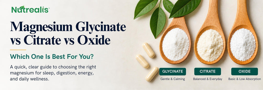Magnesium Glycinate vs Citrate vs Oxide: Which One Is Best For You?