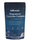 Nutrealis Magnesium Glycinate Complex with L-Theanine & Chamomile | For Sleep Support & Relaxation | 120 Veg Capsules